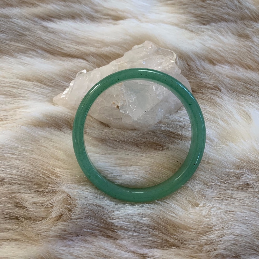 Size XS Real Green Jade Bracelet